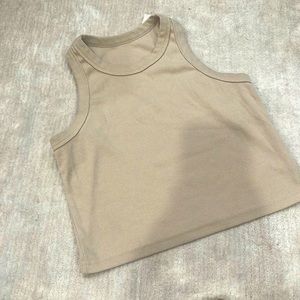 Nude Crop Tank